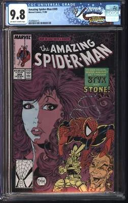 Marvel Comics Amazing Spider-Man #309 11/88 FANTAST CGC 9.8 Off-White to White P