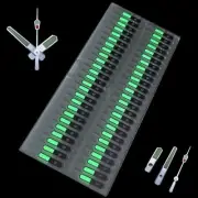 Watch Hands Set Needles Hour/Minutes/Seconds Pointer C3 Luminous For NH35A NH36