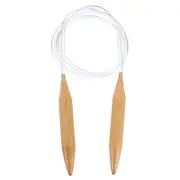 US Size 36 Circular Knitting Needles 60" Round Wooden Needle for Handmade