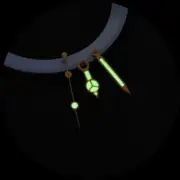 Green Luminous Watch Hand Second Hand Set Accessories for NH35/NH36 Movement