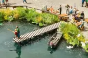 Walthers ~ HO Scale ~ Small Shoreline Pier ~ Laser-Cut Wood ~ Kit ~ 949-4156