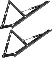 LOORGVEL 1Set Hydraulic Bed Lifting Hinge Pneumatic Bar for Bed Frame Support Smooth Operation Modern Design for Efficient Storage and Height