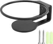Speaker Wall Mount Holder, High Load‑Bearing Capacity Higher Stability Save Space Mini Speaker Hanger for Kitchen Study, Living Room, Bathroom(Black)