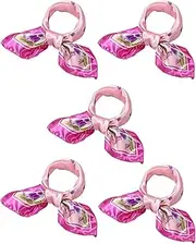 [Generic] XYZOOM K43 Ladies Dandelion Prints Square Shape Wrap Kerchief Fuchsia Pink(920ea d94c8 721eb 4aaa1 e14bc 27bff