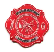 Bass Lake Volunteer Fire Department Patch Wisconsin WI HAT SIZE SMALL