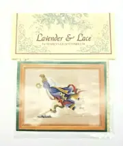 Vintage 1989 Lavender & Lace Victorian Angel of Freedom Cross Stitch Pattern
