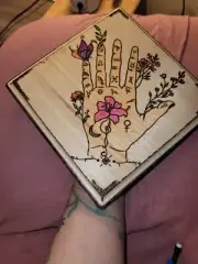 Herbal Palmistry- 'Pyrographics by The Ragdoll Princess'