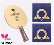 Butterfly Pingpong Racket Rubber Set Table Tennis Paddle Bat For Beginners