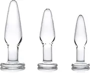 Dosha 3 Piece Glass Butt Plug Kit