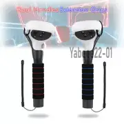 Extension Grips Dual Roud Handles for O c u l u s Quest 2/Quest 1/Rift S VR