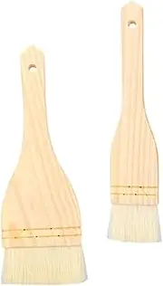 Grill Basting Mop 2pcs BBQ Brush Set Non-Slip Handle Easy to Store for Grilling Baking