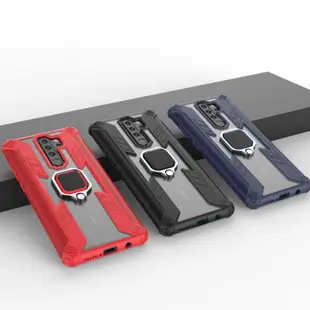 紅米 7 Note 7 8 Pro 8T 雙層抗震保護殼騎士盾TPU+PC軟硬殼全包式指環支架手機殼背蓋
