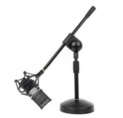 Samson C01 Studio Condenser Recording Microphone+Shock Mount+Filter+Boom Stand