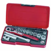 Teng T3834S - Socket Set 3/8" Drive 34 Piece