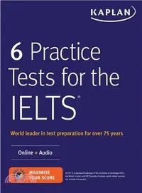 在飛比找三民網路書店優惠-6 Practice Tests for the IELTS