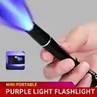 2PCS 395NM UV LED FlashlightTorch Ultra Violet Blacklight Light Inspection Lamp