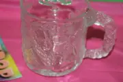 Vintage Two Face McDonald's Happy Meal Drinking Glass From Batman Movie