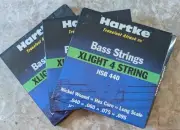 Hartke Bass Strings XLight 4 String HSB-440 ￼Nickel Wound Hex Core Long Scale