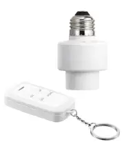 Remote Control Light Socket with Dimmer, Wireless Light Switch, Dimmable Remote