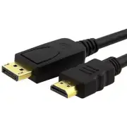 Astrotek DisplayPort DP to HDMI Adapter Converter Cable 1m - Male to Male 108 AU