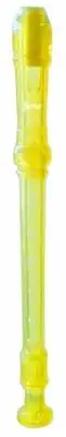 NEW LAUREN LRECYE-U YELLOW 3 PIECE MUSICAL RECORDER INSTRUMENT SALE