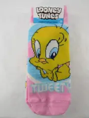 Looney Tunes Pack Of 3 Pairs Of Socks - Fits Shoe Sz 4-10 - Tweety Bird: New