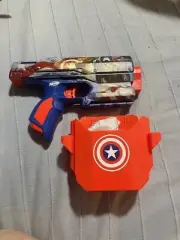 NERF Marvel Captain America Blaster (2023) - New Without Box
