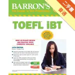 BARRON’S TOEFL IBT INTERNET-BASED TEST 14TH EDITION WITH AUDIO CDS[二手書_普通]11315807814 TAAZE讀冊生活網路書店