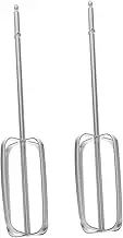 2Pcs Stainless Steel Egg Beater Attachments Multi Functional Whisk for Electric Hand Mixers Efficient Blade Design for Egg Dough Mixing