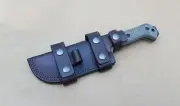 KA BAR BECKER BK10 CREWMAN CUSTOM LEATHER SHEATH (SHEATH ONLY) READ DESCRIPTION!