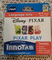 VTech Innotab - Disney Pixar Play - Language Arts - New - Sealed*read*