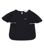 [Chloe Kids] Chloé Kids Logo cotton T-shirt Y 12 blue