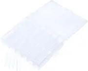Baluue Pcs Gel Extension Nail Kit Semi Cured Gel Nails Accessory Storage Box for Home Use