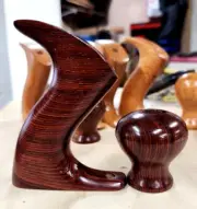 Cocobolo Tote & Knob for Stanley No 4.5, 5, 5.5, 6, 7, 8 Type 6-9 Hand Planes