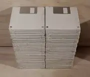 Vintage Generic 3.5” - 1.44 MB Floppy Disks - 20 Pack Of 5 = 100 Pieces - New
