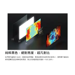 SONY電視 65吋、4K聯網日本製OLED電視 XRM-65A95L