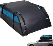 Rooftop Cargo Carrier | 19 Cubic Feet Roof Rack Storage Bag,Rainproof Automobile Ceiling Storage Case for Travel