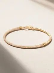 [MAOR] MAOR - Equinox 18-karat Gold Diamond Bangle - M M Gold