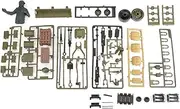 2023 1 Set RC Tank Decoration Plastic Parts Soldier Accessories Kit for Henglong 1/16 RC Tank 3898-1