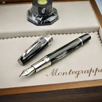 在飛比找誠品線上優惠-Montegrappa Extra 1930竹炭黑鋼筆/ F