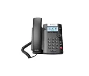 Polycom 2200-40450-001 VVX 201 Corded VoIP POE IP Phone Digital Telephone