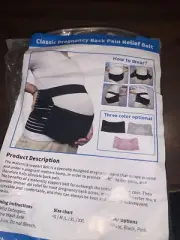 Classic Pregnancy Back Pain Relief Belt, Women's Size M