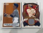 2024 Topps Allen & Ginter - Relics a Oswald Peraza & 2006 Adam Laroche Relic (2)