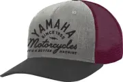 Yamaha Collection Wool Curved Bill Hat Gray/Maroon