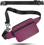 Bum Bag Belt Bag Waist Bag with 30 cm Extended Belt Unisex Modern Shoulder Bags Mobile Phone Case for Outdoor Travel Hiking Dog Training Men and Women