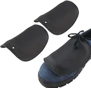 [TEAMWILL] 1Pair Anti Smash Safety Welder Lace up Shoe Cover Boots Shoes Toe Caps For Steel