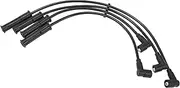 X AUTOHAUX Car Spark Plug Coil Wires Ignition Coil Harness Cable Fit for Renault Clio I 1.2 (1990-1998) 43kW No.7700107662 - Pack of 4