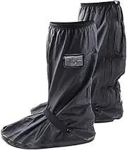 AIMALL Waterproof Boot Gear Reusable Overshoe Rain Shoe Covers Anti-slip Shoe Cover, Ideal for Outdoor Cycling, Black, Available in M, L, XL Sizes