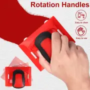 Plastic Wall Paint Edger Trimmer Nylon Bristles Paint Pad Applicator Wall