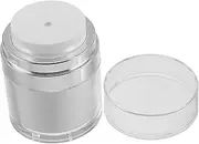 WEKADRIN Refillable Travel Jar for Creams Lotions Airless Pump Bottles Bulk Skincare Bottles